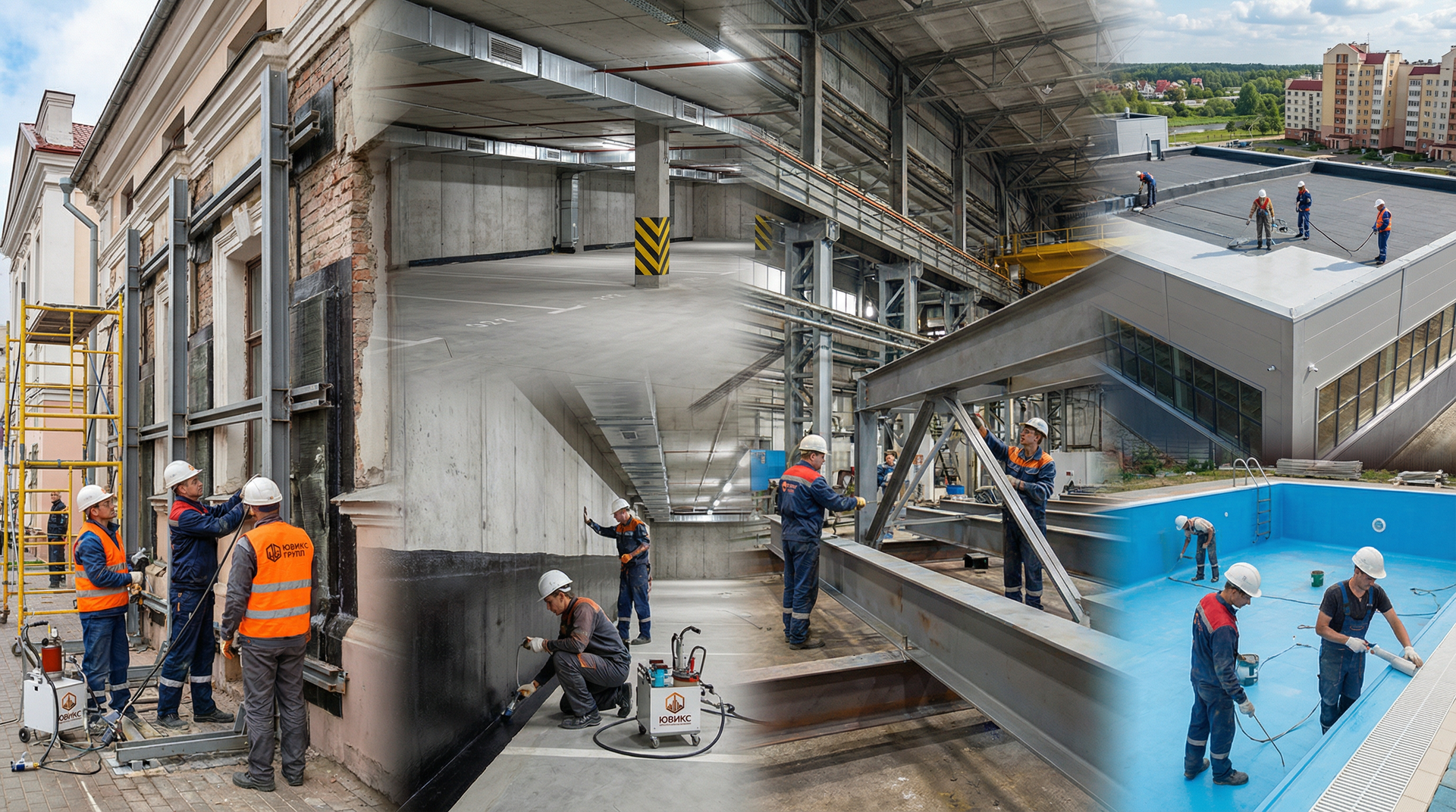 Усиление конструкций зданий и сооружений в РБ